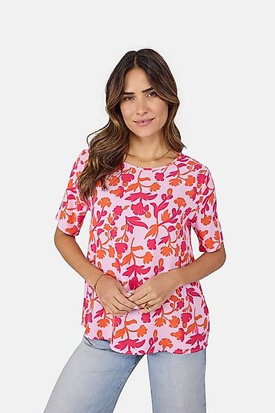 Lieblingsstück Kurzarmbluse mit All-Over Print günstig online kaufen