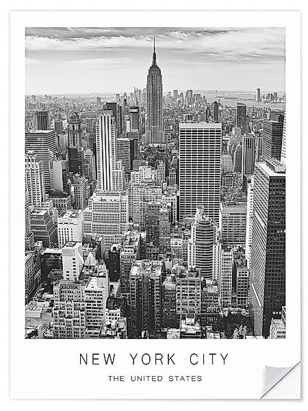 Posterlounge Wandbild New York City, Art günstig online kaufen