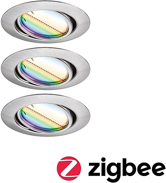 Paulmann LED Einbauleuchte Base 3x420lm 230V, günstig online kaufen