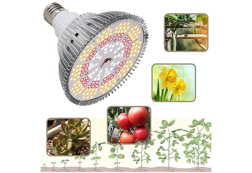 Jibenhome Pflanzenlampe Wachstumslampe Glühbirne Pflanzenlampe Leuchtmittel günstig online kaufen