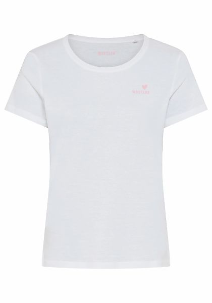 MUSTANG T-Shirt Trageangenehme Baumwollqualität günstig online kaufen