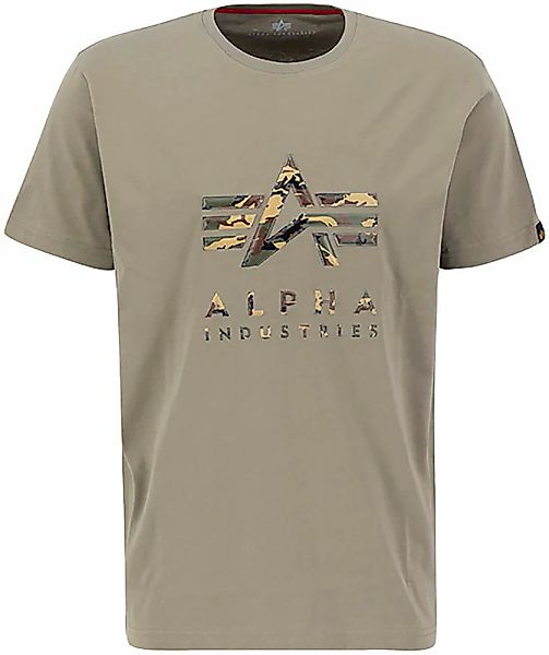 Alpha Industries T-Shirt "Alpha Industries Men - T-Shirts Camo Puff Print T günstig online kaufen