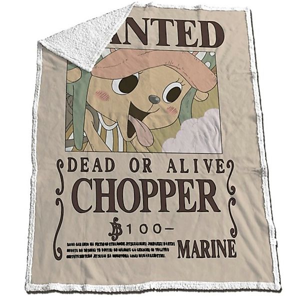 Wohndecke Anime One Piece Chopper Coral günstig online kaufen