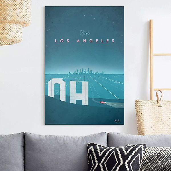 Leinwandbild Reiseposter - Los Angeles günstig online kaufen
