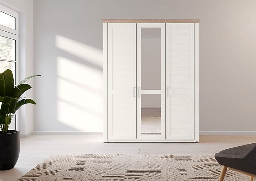 set one by Musterring Kleiderschrank »York Schlafen«, (2 St.), mit Holz- un günstig online kaufen