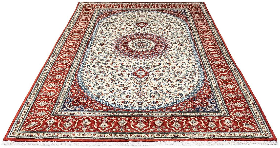 morgenland Orientteppich »Perser - Ghom - 248 x 157 cm - rot«, rechteckig, günstig online kaufen