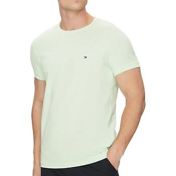 Tommy Hilfiger T-Shirt STRETCH SLIM FIT TEE mit Rundhals und Logostickerei günstig online kaufen