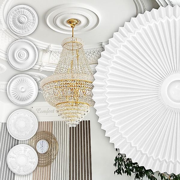 Hexim Perfect Wanddekoobjekt B3120 (Stuckrosette aus günstig online kaufen