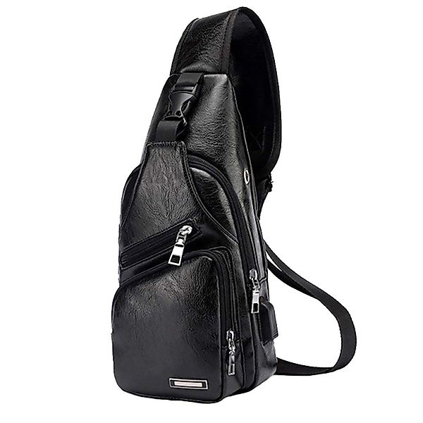 OUTMAX Umhängetasche Schultertasche mit USB-Ladeanschluss, wasserdicht, günstig online kaufen