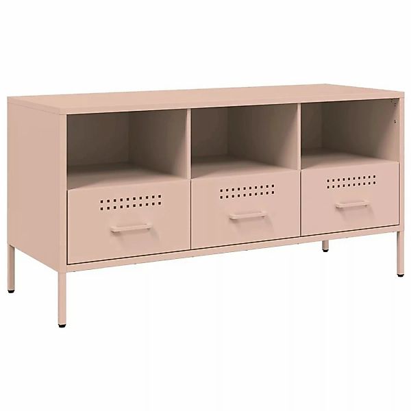 VidaXL TV-Schrank Rosa 100,5x39x50,5 cm Kaltgewalzter Stahl günstig online kaufen