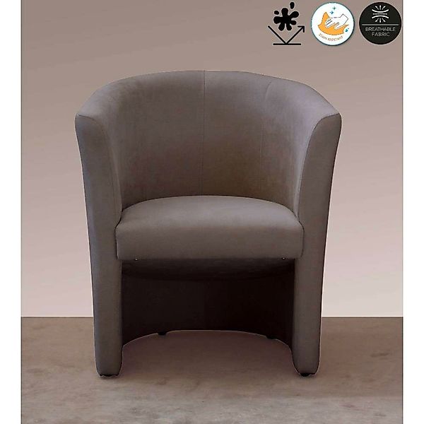 Home affaire Cocktailsessel "Tabby" 1 Stk. tlg. Antifleck-Beschichtung günstig online kaufen