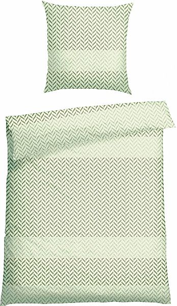 Schiesser Bettwäsche "Maribel aus weicher Baumwolle mit unaufgeregtem Fisch günstig online kaufen