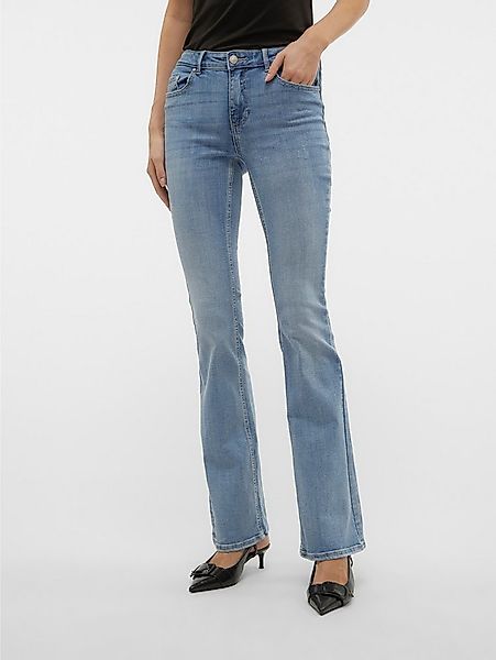 Vero Moda Bootcut-Jeans VMFLASH MR FLARED JEANS LI371 GA NOOS günstig online kaufen