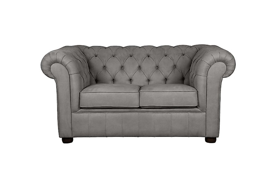 Home affaire 2-Sitzer "CHARENTE, Chesterfield-Sofa, Wellenfederung, Maße: B günstig online kaufen