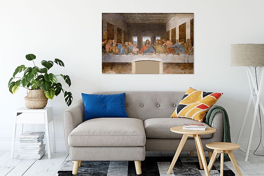 Pixxprint Leinwandbild Leonardo da Vinci - günstig online kaufen