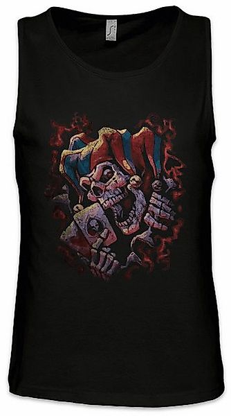 Urban Backwoods Tanktop Joker Skull II Ärmelloses T-Shirt Schädel Death Tot günstig online kaufen