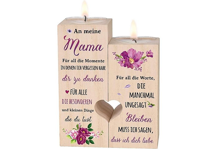 LuxusKollektion Teelichthalter Kerzenständer Muttertagsgeschenke Mama Gesch günstig online kaufen