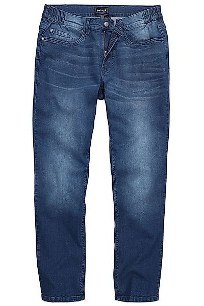 Men Plus Cargohose Men+ Jeans Denim Bauchfit Regular Fit 5-Pocket günstig online kaufen