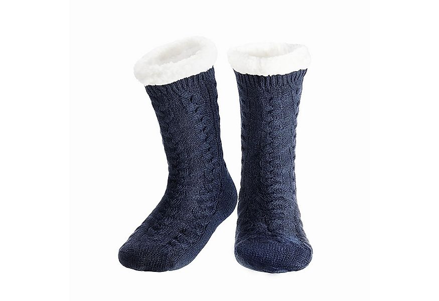 Bextsrack Kuschelsocken Weihnachtssocken Thermosocken -Herren Kuschelsocken günstig online kaufen