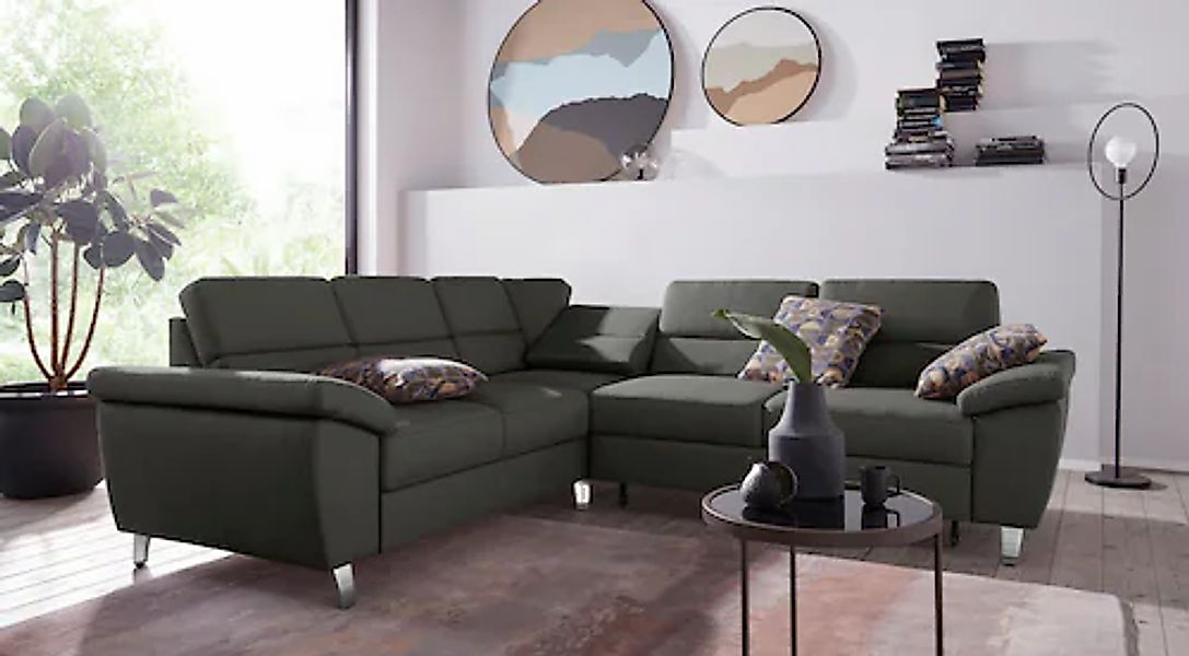 sit&more Ecksofa »Sorano L-Form« wahlweise mit Bett- und Relaxfunktion, ink günstig online kaufen