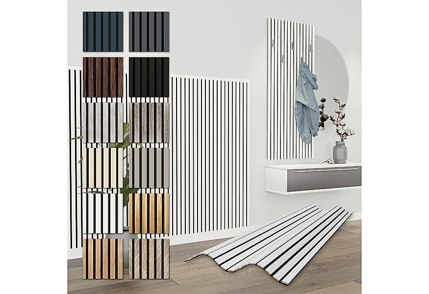 Hexim Wanddekoobjekt APH11 (Akustikpaneele 6 Stück 138,5x60cm Holz Comfort günstig online kaufen