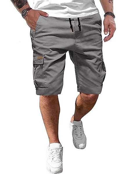 JMIERR Cargoshorts Kurze Hosen Herren Baumwolle Shorts Sommer Freizeithose günstig online kaufen