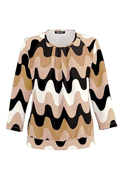 FRANK WALDER Blusenshirt mit aparter Faltenpartie günstig online kaufen