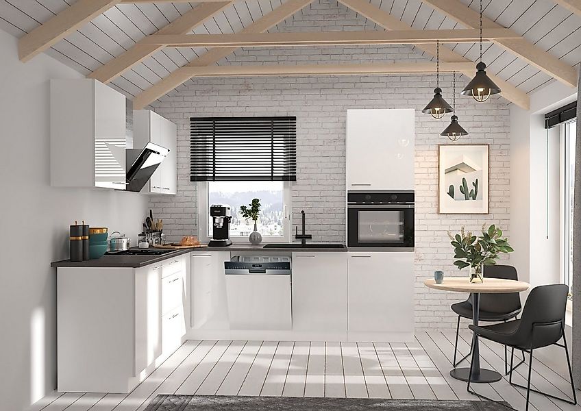 Küchen-Preisbombe Winkelküche Lara 210x260 Küche Küchenzeile Einbauküche Ec günstig online kaufen