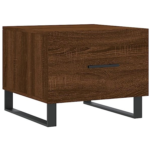 vidaXL Couchtisch Couchtisch Braun Eichen-Optik 50x50x40 günstig online kaufen
