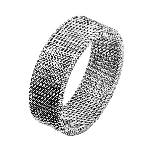 viva-adorno Fingerring Ketten Ring Edelstahl Flexibel günstig online kaufen