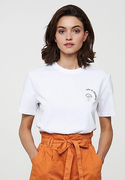 Damen T-shirt Aus Weicher Baumwolle (Bio) | Lily Colorful Recolution günstig online kaufen