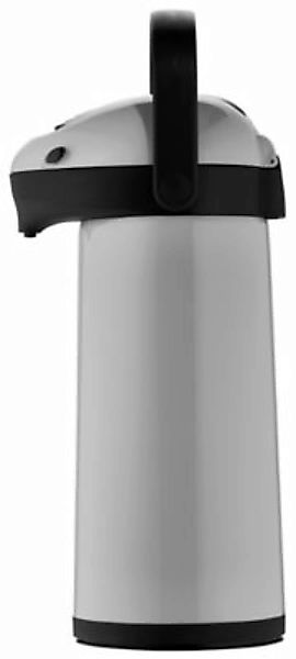 helios Pump-Isolierkanne Airpot 1,9 l grau/schwarz günstig online kaufen