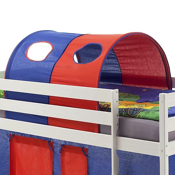 Tunnel MAX für Spielbett Hochbett in blau/rot günstig online kaufen