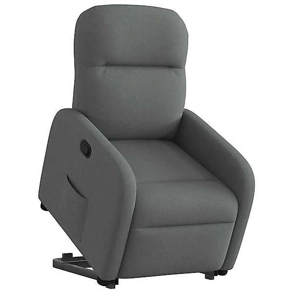 vidaXL Relaxsessel mit Aufstehhilfe Dunkelgrau Stoff 3302973 günstig online kaufen