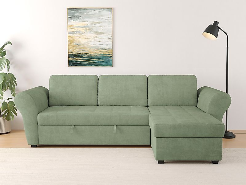 Trends by HG Ecksofa "LASSE, L-Form", (2 St.), inkl. Schlaffunktion & Bettk günstig online kaufen