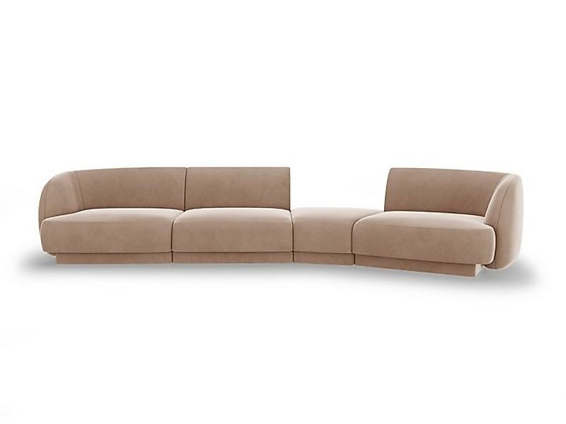 Micadoni Sofa Miley, modular 4-Sitzer günstig online kaufen