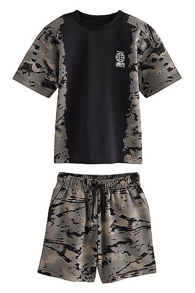 Next T-Shirt & Shorts T-Shirt und Shorts aus 100 % Baumwolle, Set (2-tlg) günstig online kaufen