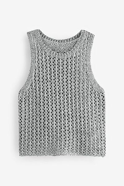 Next Stricktop Gestricktes Tanktop mit Pailletten (1-tlg) günstig online kaufen