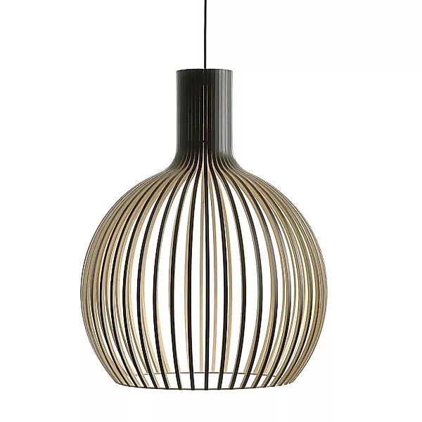 Secto Design - Octo 4240 Pendelleuchte - schwarz/laminiert/inkl. LED-Birne günstig online kaufen