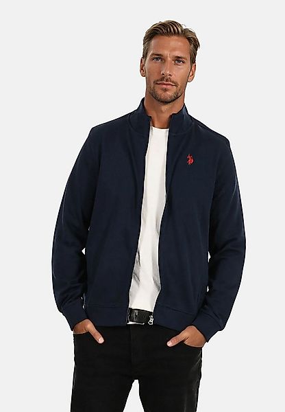 U.S. Polo Assn. Sweatjacke Stehkragenpullover USJaaspa – Herren Half-Zip Pu günstig online kaufen