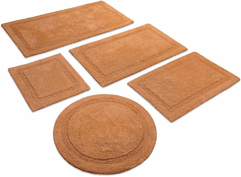 Wecon home Basics Badematte "Knut" Höhe 20 mm waschbar, rutschfest, strapaz günstig online kaufen