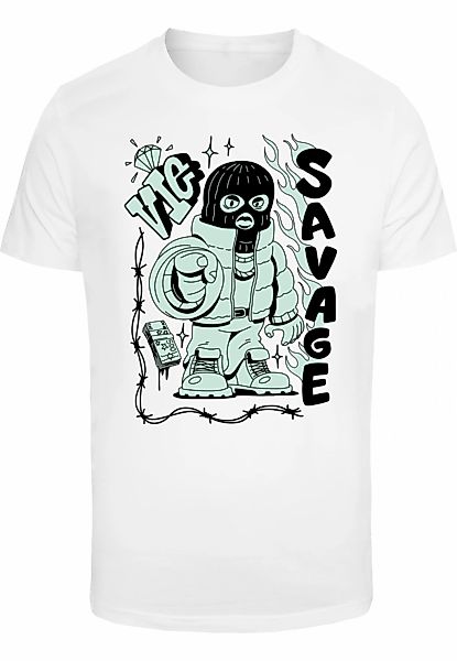 MisterTee T-Shirt "MisterTee Savage Balaclava Tee" 1 Stk. günstig online kaufen