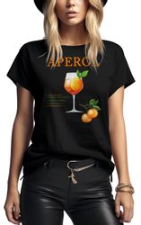 MAKAYA Print-Shirt Damen mit Aperol Spritz günstig online kaufen