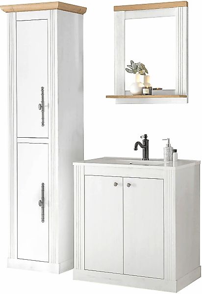 OTTO home Badmöbel-Set "WESTMINSTER, Bad im Landhausstil, 3-teiliges Badezi günstig online kaufen