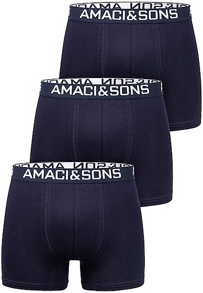Amaci&Sons Boxershorts DUSTIN 3er Pack Boxershorts (3er-Pack) Herren Baumwo günstig online kaufen