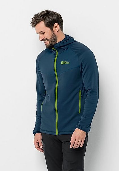 Jack Wolfskin Fleecejacke KOLBENBERG HOODED FZ M günstig online kaufen