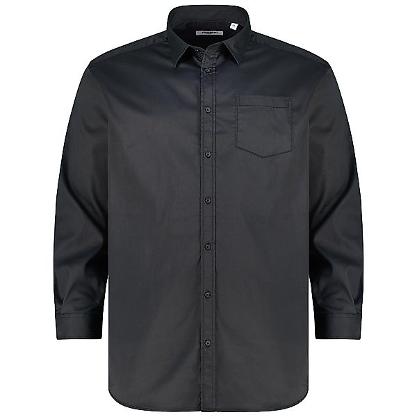 Pfundskerl Freizeithemd mit Stretch Farbe schwarz Größe: 4XL günstig online kaufen