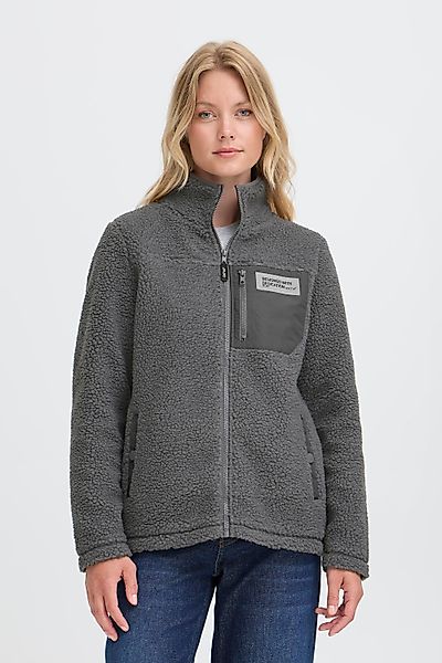 OXMO Plüschjacke OXABBY Gemütliche Plüschjacke mit günstig online kaufen