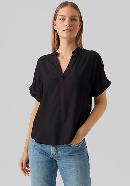 Vero Moda Shirtbluse "VMBEAUTY SS TOP GA NOOS" günstig online kaufen