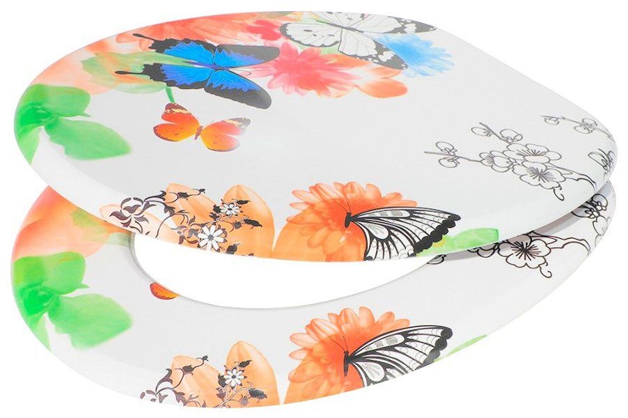 Sanilo WC-Sitz Butterfly, mit Absenkautomatik günstig online kaufen